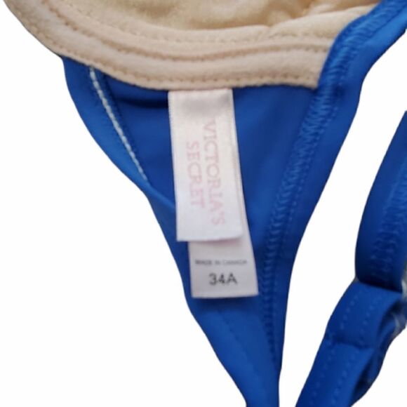 Victoria's Secret Cobalt Blue Bikini Top - Picture 3 of 3